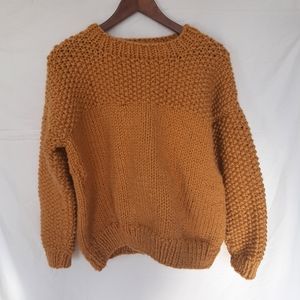 Handmade wool sweater